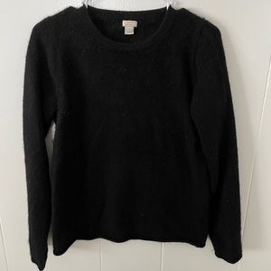 J. Crew Cashmere black sweater